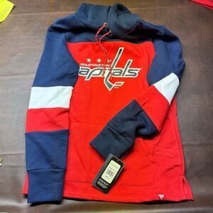 NWT Fanatics Red Washington Capitals Hoodie